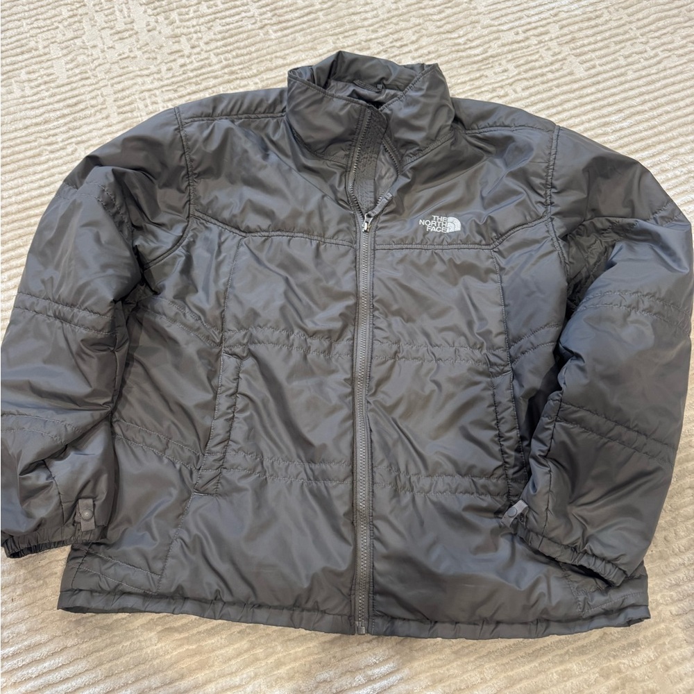 The North Face Men's Charcoal Puffer Jacket